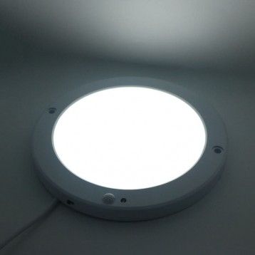 Plafón LED 20W Sensor Movimiento Luz Fría